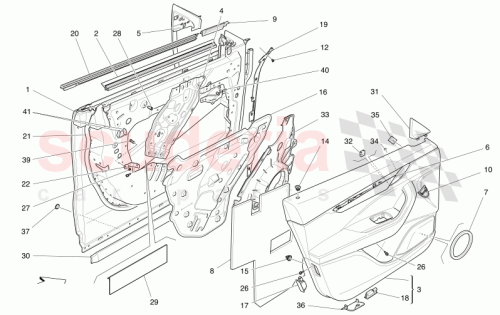 Part Diagram for Maserati 670146841