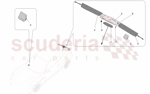 Part Diagram for Maserati 670299211