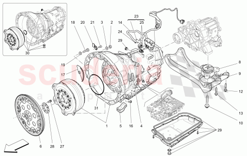 Part Diagram for Maserati 670035991