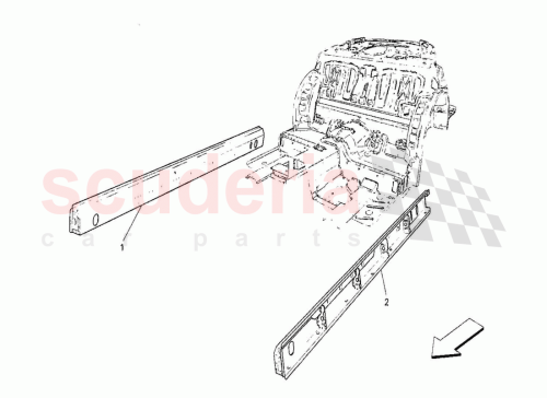 Part Diagram for Maserati 980145045