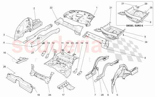 Part Diagram for Maserati 673007212