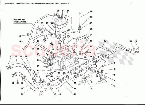 Part Diagram for Maserati 585045600