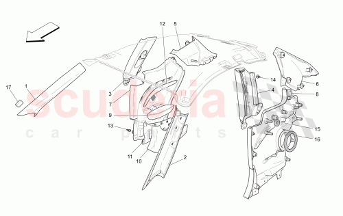 Part Diagram for Maserati 969614928
