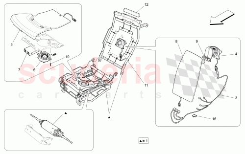 Part Diagram for Maserati 670007270