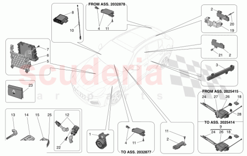 Part Diagram for Maserati 670295597
