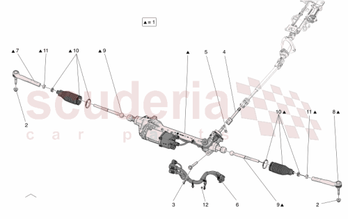Part Diagram for Maserati 673015385