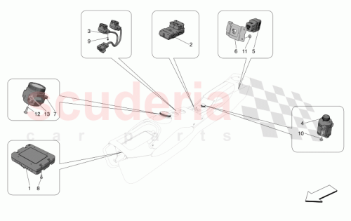 Part Diagram for Maserati 670300325