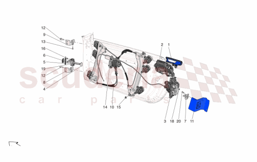 Part Diagram for Maserati 670158617