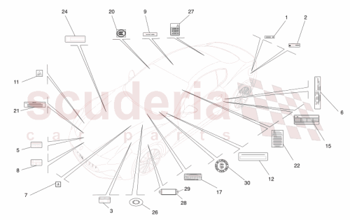 Part Diagram for Maserati 670176780