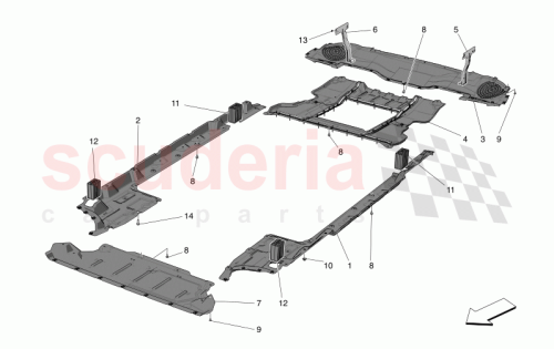 Part Diagram for Maserati 670177434