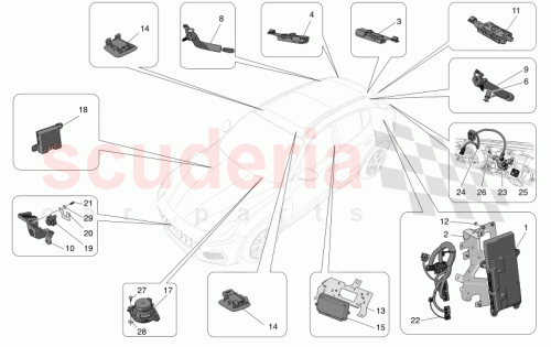Part Diagram for Maserati 670304732