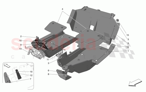 Part Diagram for Maserati 670300587