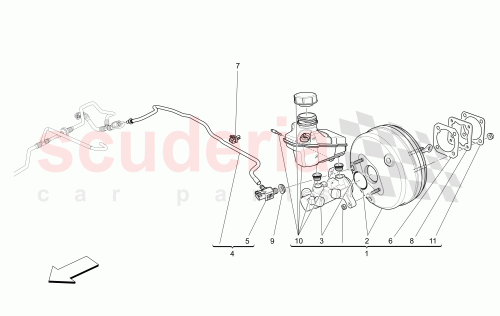 Part Diagram for Maserati 673000001