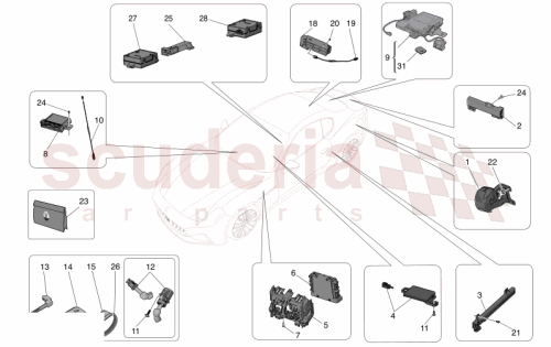 Part Diagram for Maserati 670279322