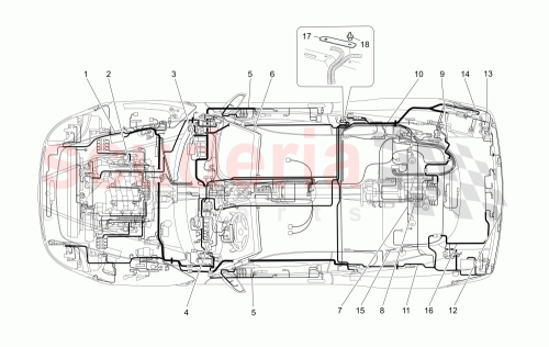 Part Diagram for Maserati 200492