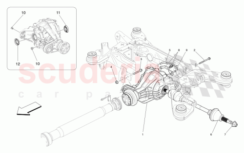 Part Diagram for Maserati 673014531