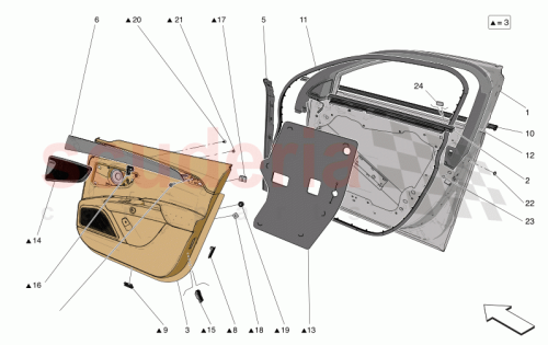 Part Diagram for Maserati 670214550