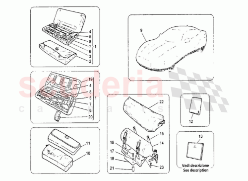 Part Diagram for Maserati 263971