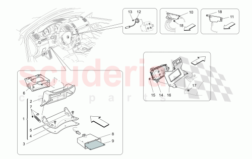 Part Diagram for Maserati 235141