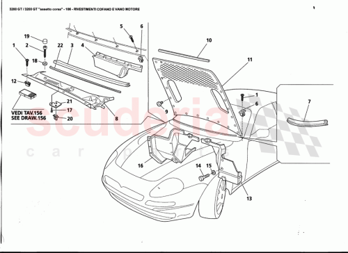 Part Diagram for Maserati 386110130