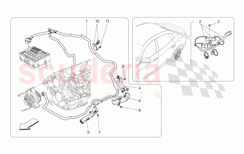 Part Diagram for Maserati 295776