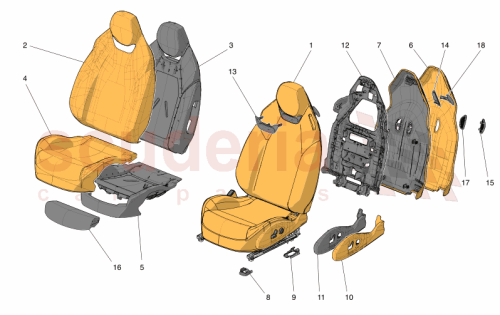 Part Diagram for Maserati 673013605