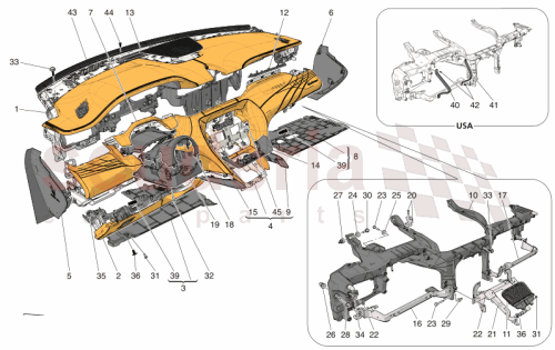 Part Diagram for Maserati 670213404