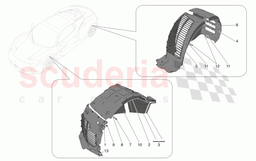 Part Diagram for Maserati 670157547