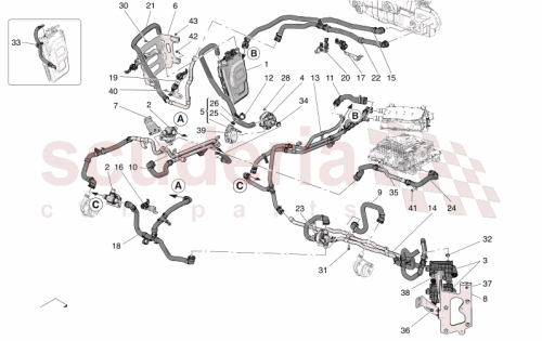 Part Diagram for Maserati 670216746