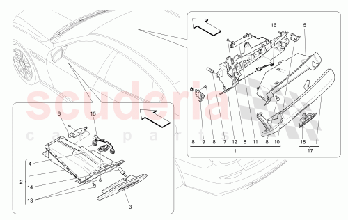 Part Diagram for Maserati 673005417