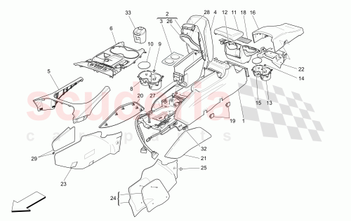 Part Diagram for Maserati 981703533