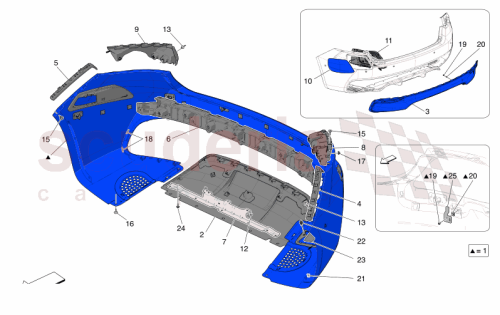 Part Diagram for Maserati 670311629