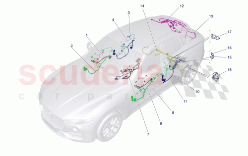 Part Diagram for Maserati 670101377