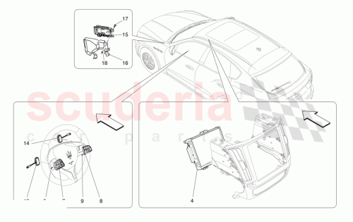 Part Diagram for Maserati 670214315