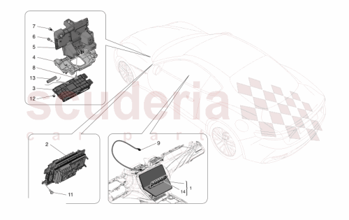Part Diagram for Maserati 670215833