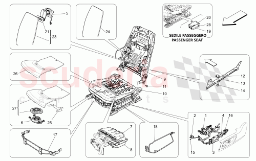 Part Diagram for Maserati 673006841