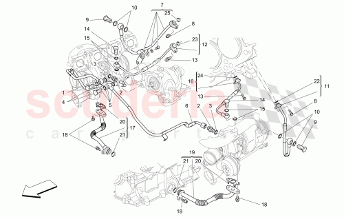 Part Diagram for Maserati 290014