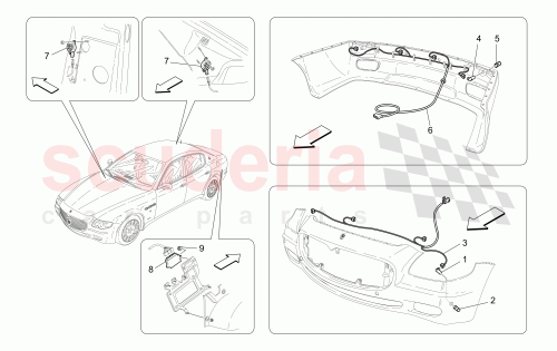 Part Diagram for Maserati 203963