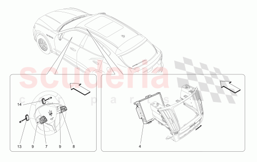 Part Diagram for Maserati 670102582