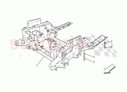 Part Diagram for Maserati 13217434