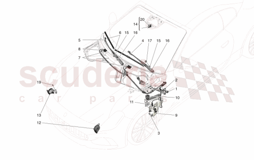 Part Diagram for Maserati 670220202