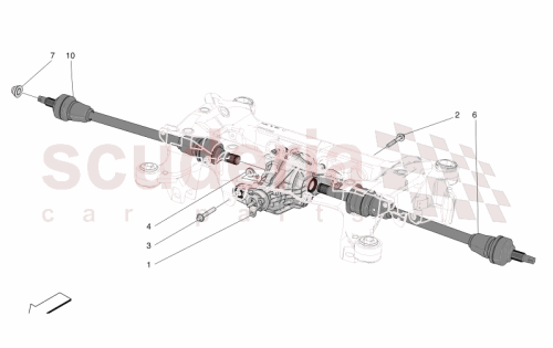 Part Diagram for Maserati 670217347