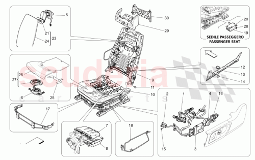 Part Diagram for Maserati 670173855