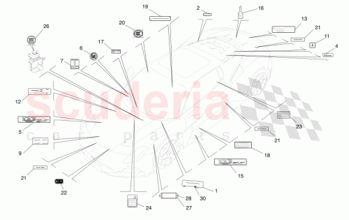 Part Diagram for Maserati 675000616