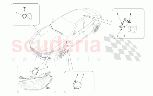 Part Diagram for Maserati 670004307