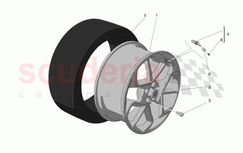 Part Diagram for Maserati 670156107
