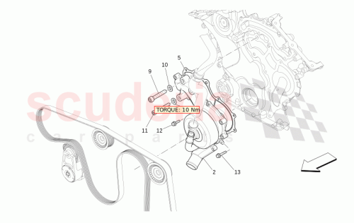 Part Diagram for Maserati 878648