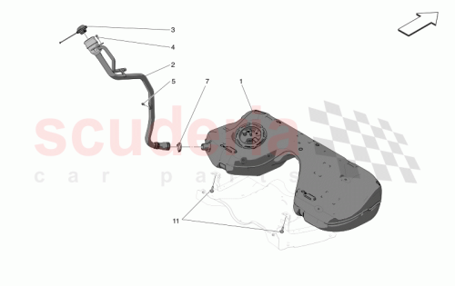 Part Diagram for Maserati 675001800