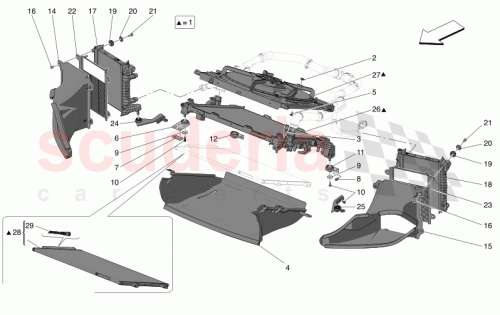 Part Diagram for Maserati 670309010