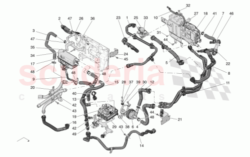 Part Diagram for Maserati 670178311